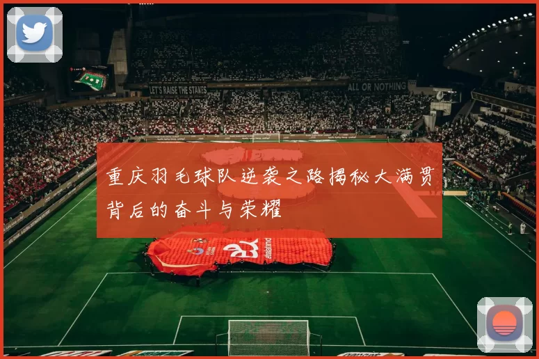 重庆羽毛球队逆袭之路揭秘大满贯背后的奋斗与荣耀