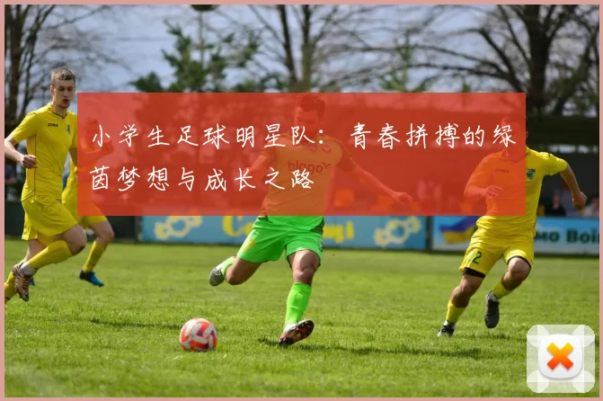 小学生足球明星队：青春拼搏的绿茵梦想与成长之路