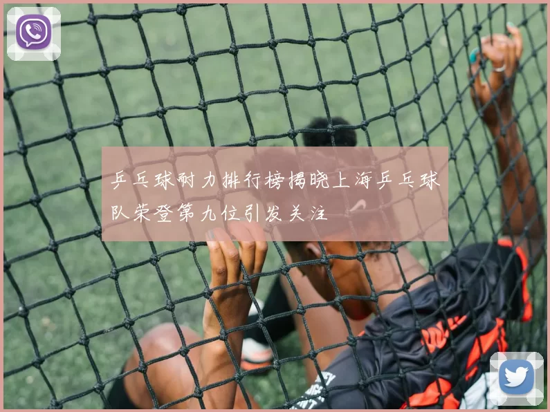乒乓球耐力排行榜揭晓上海乒乓球队荣登第九位引发关注