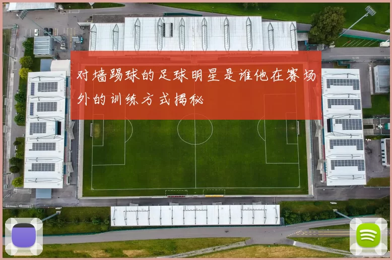 对墙踢球的足球明星是谁他在赛场外的训练方式揭秘