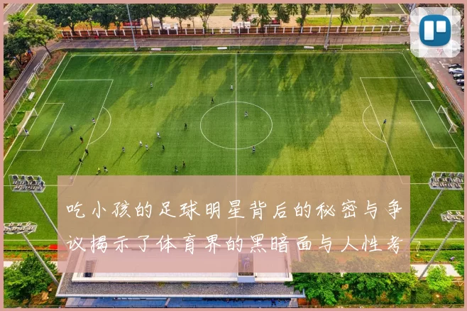 吃小孩的足球明星背后的秘密与争议揭示了体育界的黑暗面与人性考验