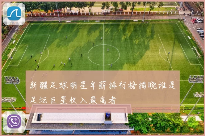 新疆足球明星年薪排行榜揭晓谁是足坛巨星收入最高者